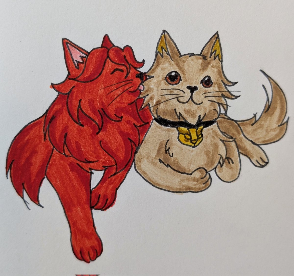 Kalico_Katt's tweet photo. Over a week since DoKisa (テュオキサ) cats came into existence. Time to recreate cute pics of my cats! https://t.co/siym7bFBfZ