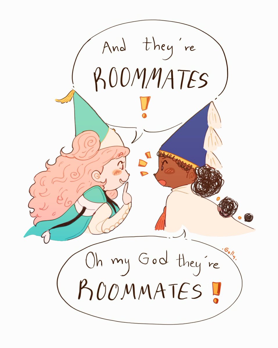gollymitsumi's tweet photo. My Tetia &amp; Jujy besties agenda 🤭
#Δ帽子 #witchhatatelier https://t.co/VEVbdi8slP