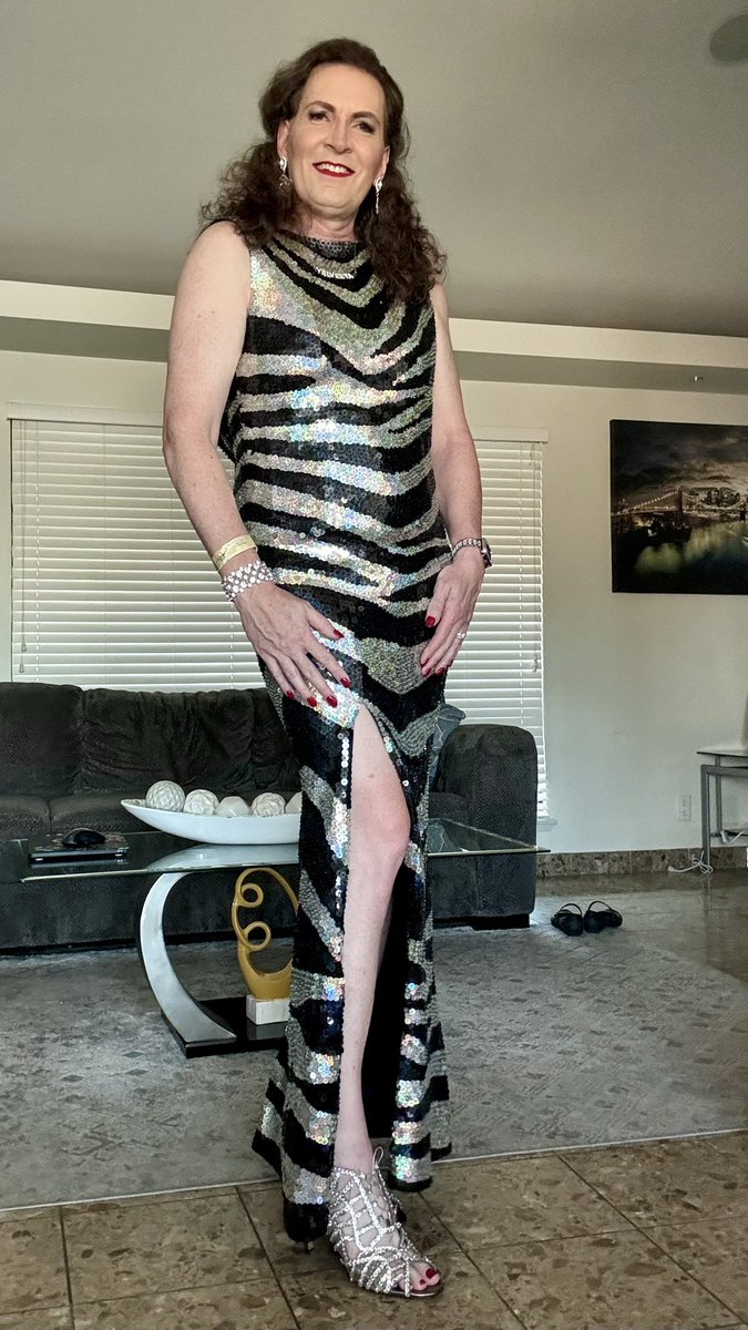 FemPaBecky's tweet photo. My dress for the final show. My #girlcation is almost over. My friend with her pictures of us wants to edit them first. #crossdresser #crossdressing #femboy #fempa #feminized #mtf #boytogirl #pantyboy #feminization https://t.co/6HtG5i5Rt4