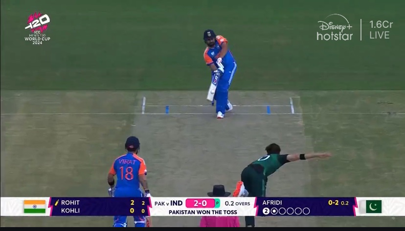 MidnightMusinng's tweet photo. What a 6 from Rohit Sharma! 💥💥

First boundary of the game ! 

.
.

#T20WorldCup #T20WorldCup24 #ViratKohli #RohitSharma  #INDvsPAK #RamojiRao #T20WC24 #ICCWorldT20  #NEDvSA #AUSvENG #AUSvsENG #T20WorldCup2024 #ModiCabinet https://t.co/WkTWQoWaei