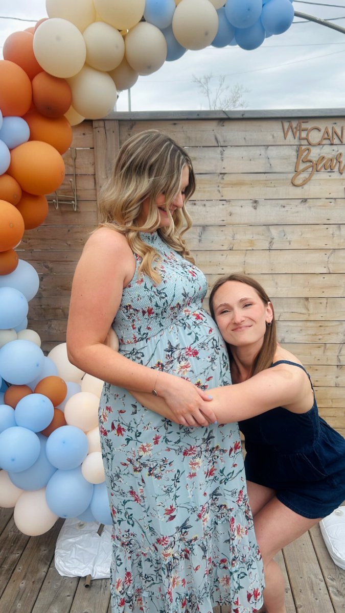 Busy celebrating my bestie <a href="/MmeMcDonaldFRJH/">Mme. McDonald</a> and her babies! We can BEARLY wait! 💙🧸💙