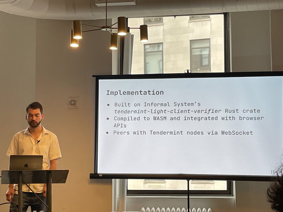 buchmanster's tweet photo. ⁦@mappum⁩ running ⁦@osmosis⁩ light clients direct from the browser https://t.co/wmMSk1hdoo