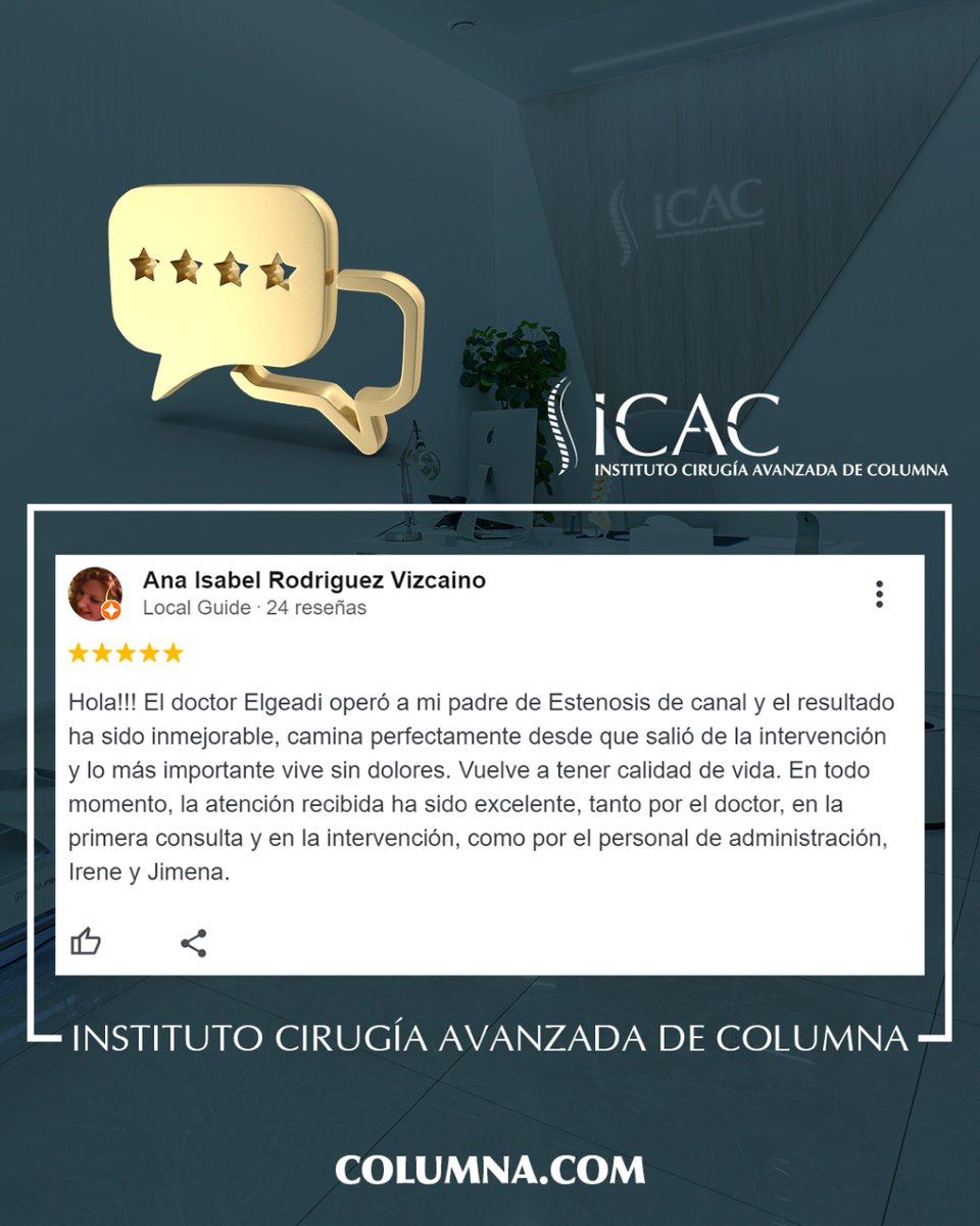 InstitutoCAC_'s tweet photo. Queremos compartir contigo este mensaje que nos llega por parte de la familia de uno de nuestros pacientes, y es que estamos seguros de que sus palabras te van a emocionar tanto como a nosotros 🥰

#ICAC #CirugíaDeColumna #CalidadDeVida #dolorespalda #especialistascolumna https://t.co/Jt5pSKPNaa