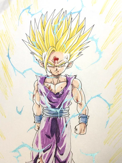 #見た人も無言で金髪or黄髪をあげる 