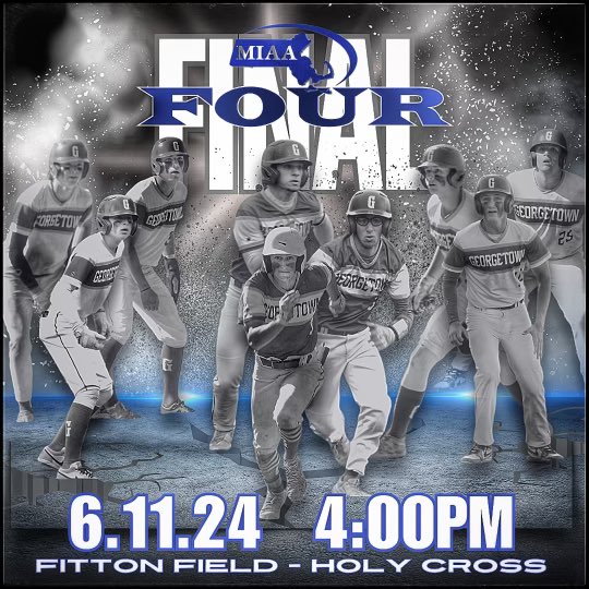 ghsbaseball9's tweet photo. Final Four date and site locked in!  Opponent still TBD!  Tuesday 4:00 at Holy Cross!  Organize your rides and we will see you there!! https://t.co/xWnYppDsaN