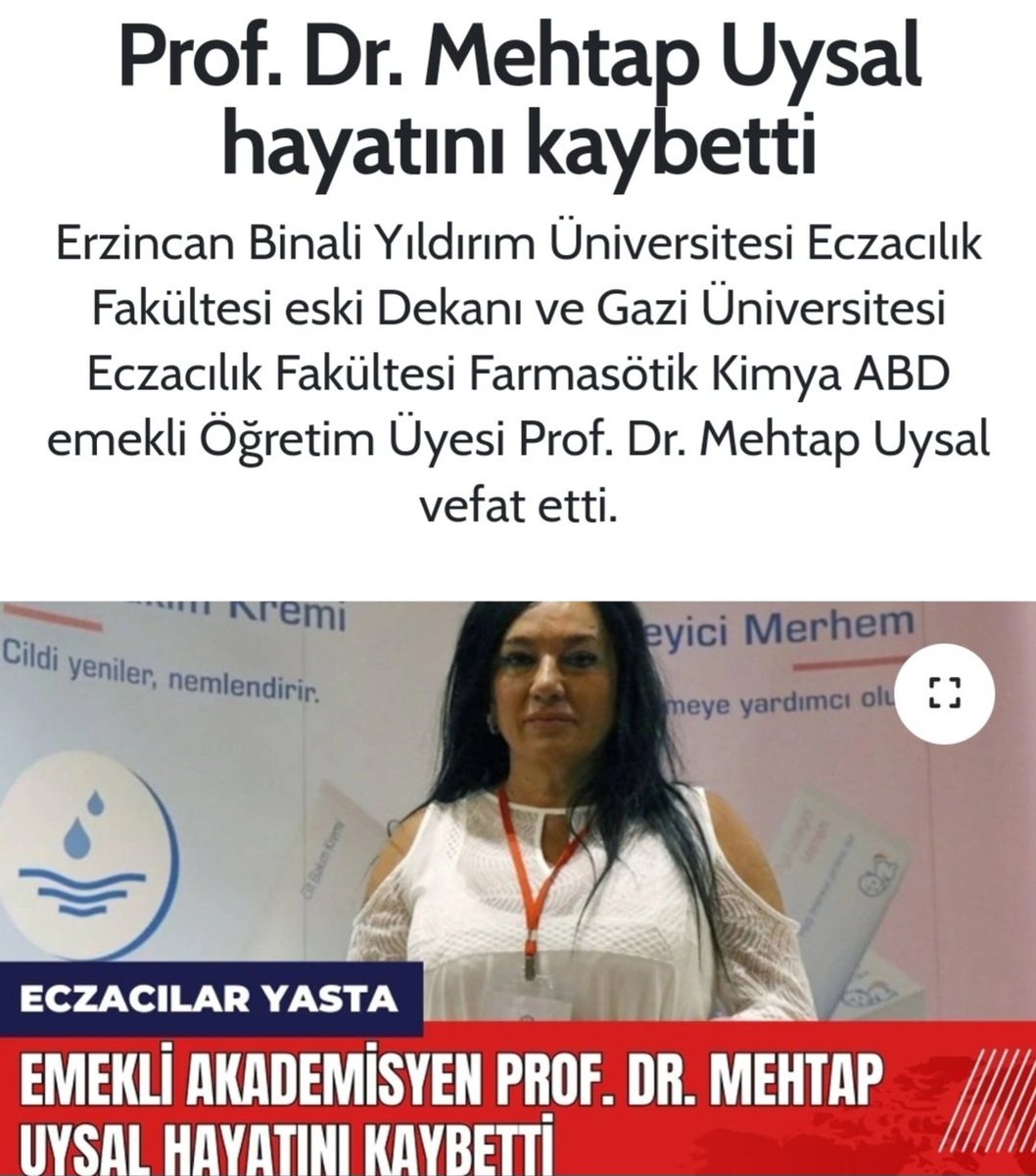 Nuryenigun3's tweet photo. Çok acı ve erken bir kayıp. Eğer sözü geçen ecza deposu ile ilgili  iddialar doğruysa ki doğru olabilir diye düşünüyorum @tebkurumsal ' a  büyük görev düşüyor. Ben çalışmıyorum bu depoyla ama çalışan eczacılarımızın  yeni kararlar alma zamanıdır bence. https://t.co/5mMjeo0f0U
