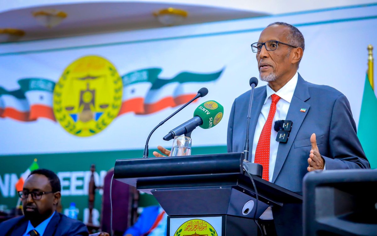 SLNTV's tweet photo. Annual Constitutional Address

Ladies and Gentlemen,

After a prolonged struggle ignited by grievances from the unified government's appointment in 1960, countless lives and vast resources have been sacrificed. This arduous journey has traversed various phases.
Thousands of Somaliland citizens perished, cities lay in ruins, and wealth was decimated. The war concluded in 1991 when Somaliland reclaimed its sovereignty.
Over the 33 years since regaining independence, Somaliland has undergone numerous phases, each marked by its own trials and triumphs. Significant achievements include fostering peace, establishing governance structures, and garnering international recognition, despite remaining unrecognized by much of the world.

Five presidents have assumed office through peaceful transitions. Additionally, three presidents, two Houses of Representatives, and three local councils have been elected through a system of one person, one vote—a rarity among many developing countries in Africa.

Somaliland has taken on this formidable task despite facing reluctance from the international community to grant it legal and political recognition. Furthermore, certain African governments and proponents of democracy have yet to acknowledge our nation. Nevertheless, I am confident that recognition will come in due time.

This underscores the hypocrisy evident in the policies of certain states—a criticism particularly poignant for those who champion democracy.

https://t.co/Oj5Lj5zpf5…