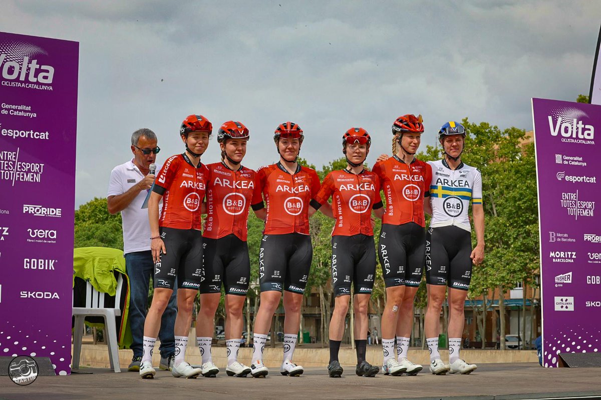 🗣️Grégoire Le Calvé : "7ème avec Michaela, c'est un bon résultat compte tenu du niveau de cette épreuve".

Le récap de la dernière étape du Tour de Catalogne ⤵️
arkea-bbhotels.com/michaela-drumm…