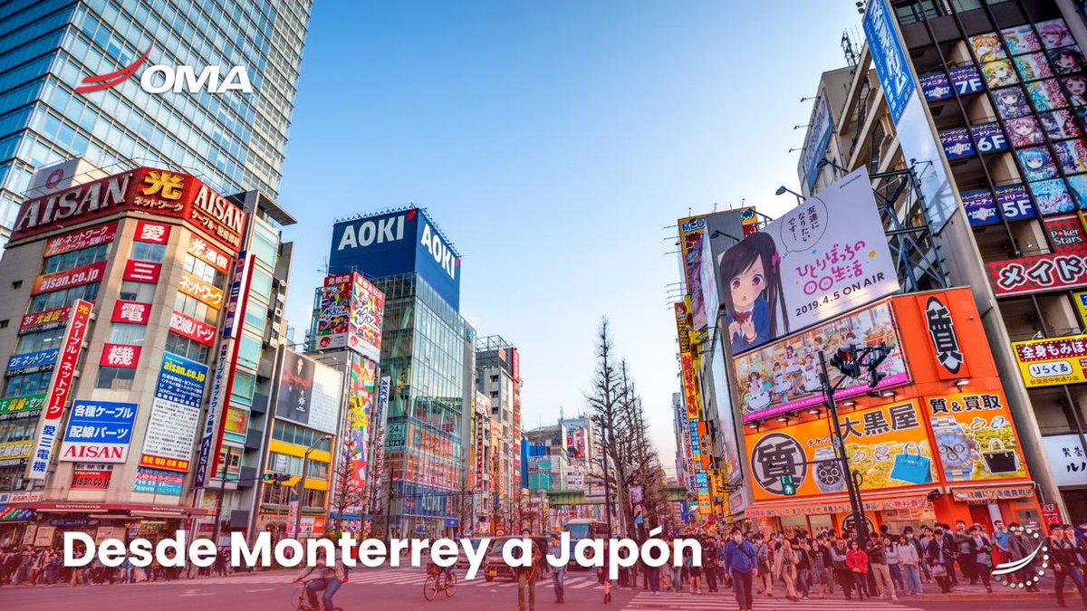 rduenas3's tweet photo. Próximamente:

✈️Vuelo directo Monterrey a Japón✈️

A partir del próximo 11 de julio ⁦@Aeromexico⁩ operará vuelos directos de Monterrey a Tokyo/Narita de jueves a lunes. ⁦

@AeropuertoDeMTY⁩ #HubAéreo https://t.co/sSoe49Gw3f