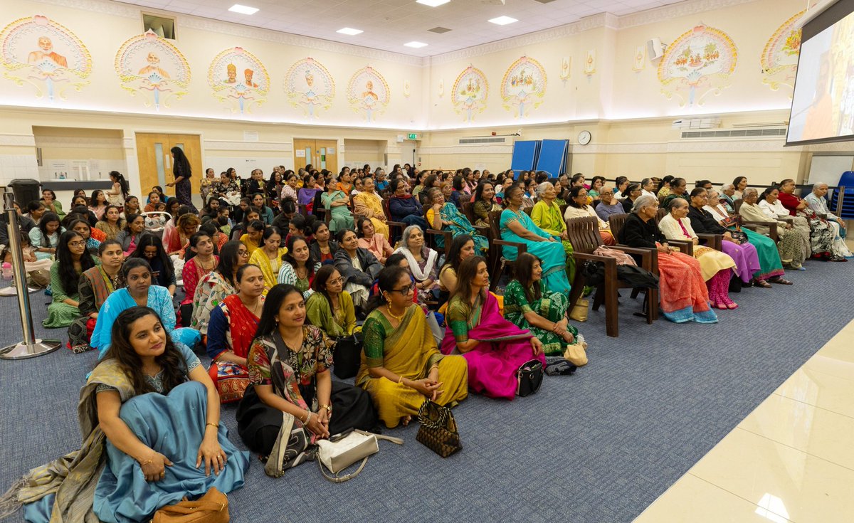 Yesterday we celebrated the 132nd birth anniversary of His Holiness #YogijiMaharaj at #BAPS Shri Swaminarayan Mandir, #Wellingborough. He was the fourth spiritual successor of Bhagwan Swaminarayan and the visionary behind #NeasdenTemple.