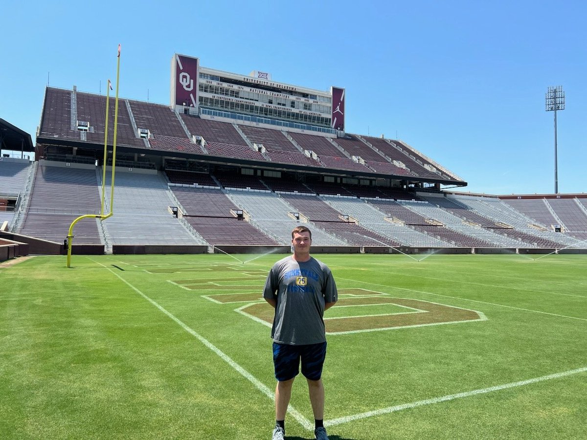 Had a great time visiting <a href="/OU_Football/">Oklahoma Football</a> yesterday!