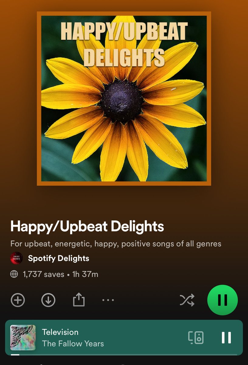 Thanks <a href="/spotifydelights/">Spotify Delights</a> for the playlist add!!