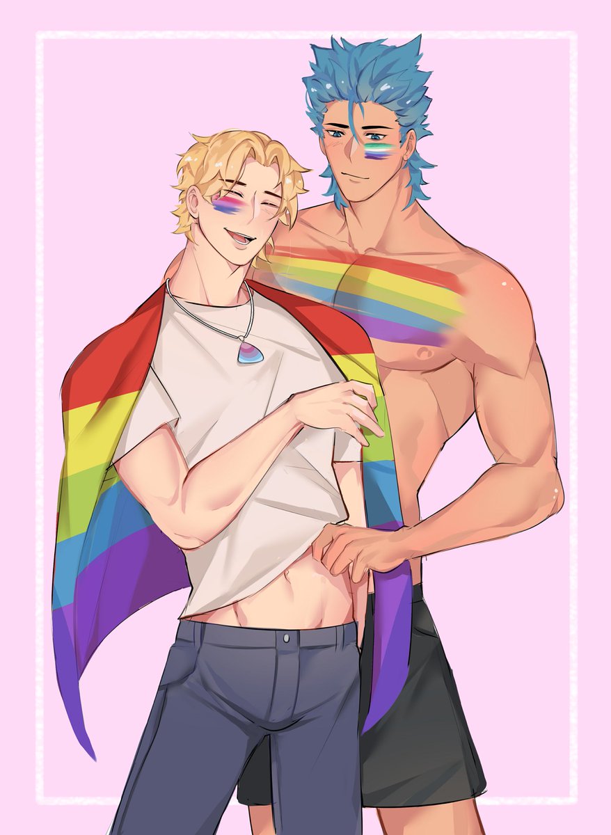 HAPPY PRIDE MONTH !!!
♥️🧡💛💚💙💜
From BeachBroShipping to you !
art by @/_zh1ggy
