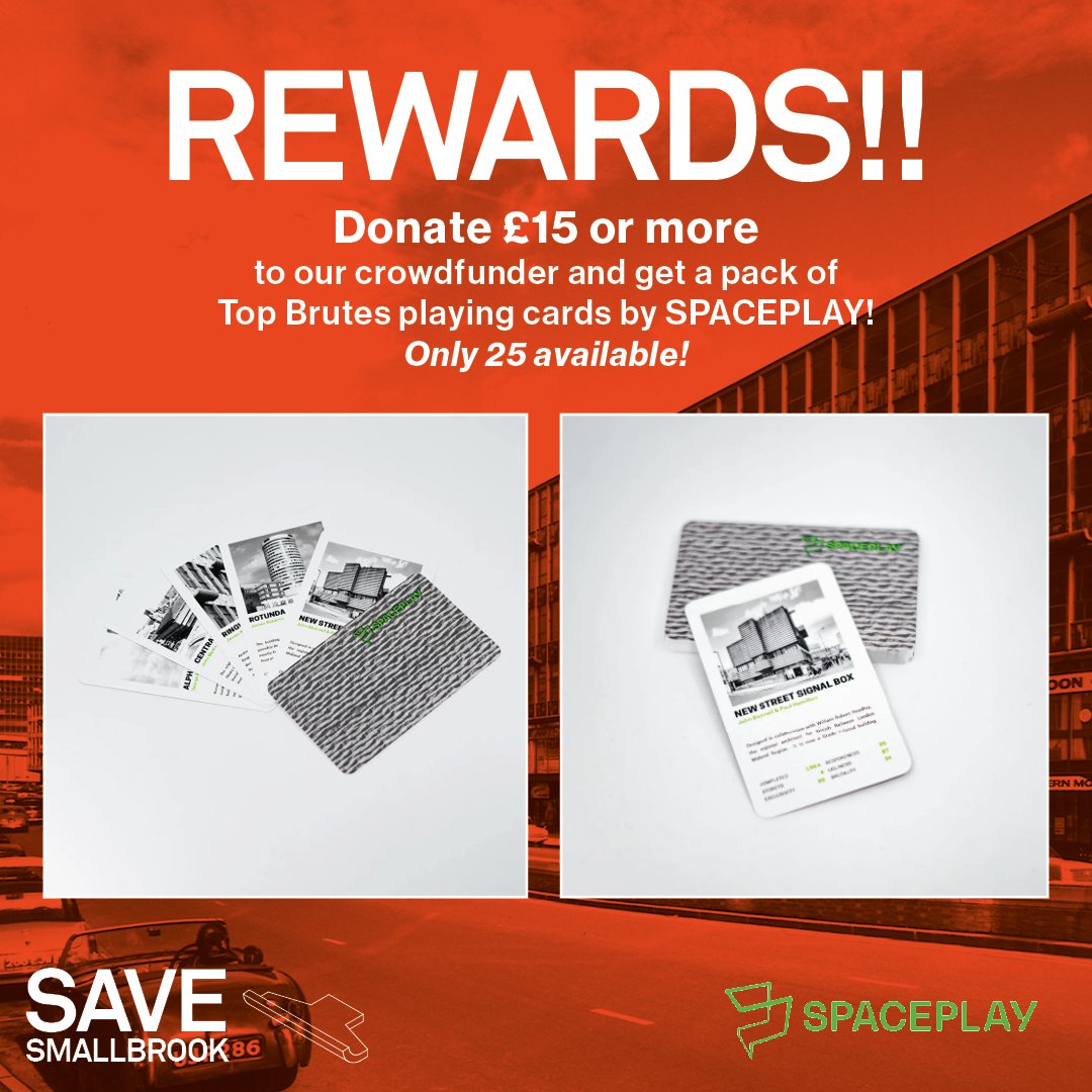 ⭐ REWARDS ⭐ 

We've added some new and exciting rewards to our crowdfunder! You could  have one (or more!) of these delightful <a href="/spaceplaystudio/">spaceplay</a> pieces for your own ✳️ 🏬

UK shipping only 📦

Don't forget to select your reward before donating! 👇

crowdfunder.co.uk/p/save-smallbr…