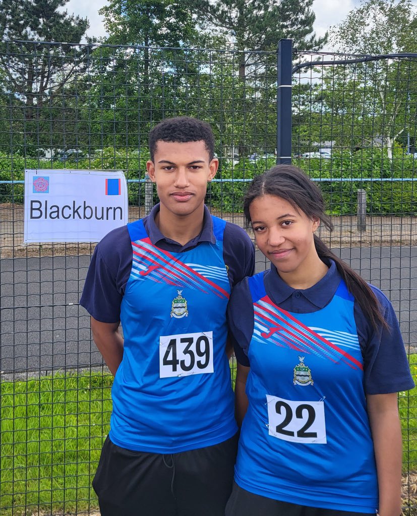 Well done to all our athletes who represented Blackburn with Darwen at the Lancashire Schools Athletics Competition this weekend. 
With a special mention to William Yr9 who won the Junior Boys Hurdles!