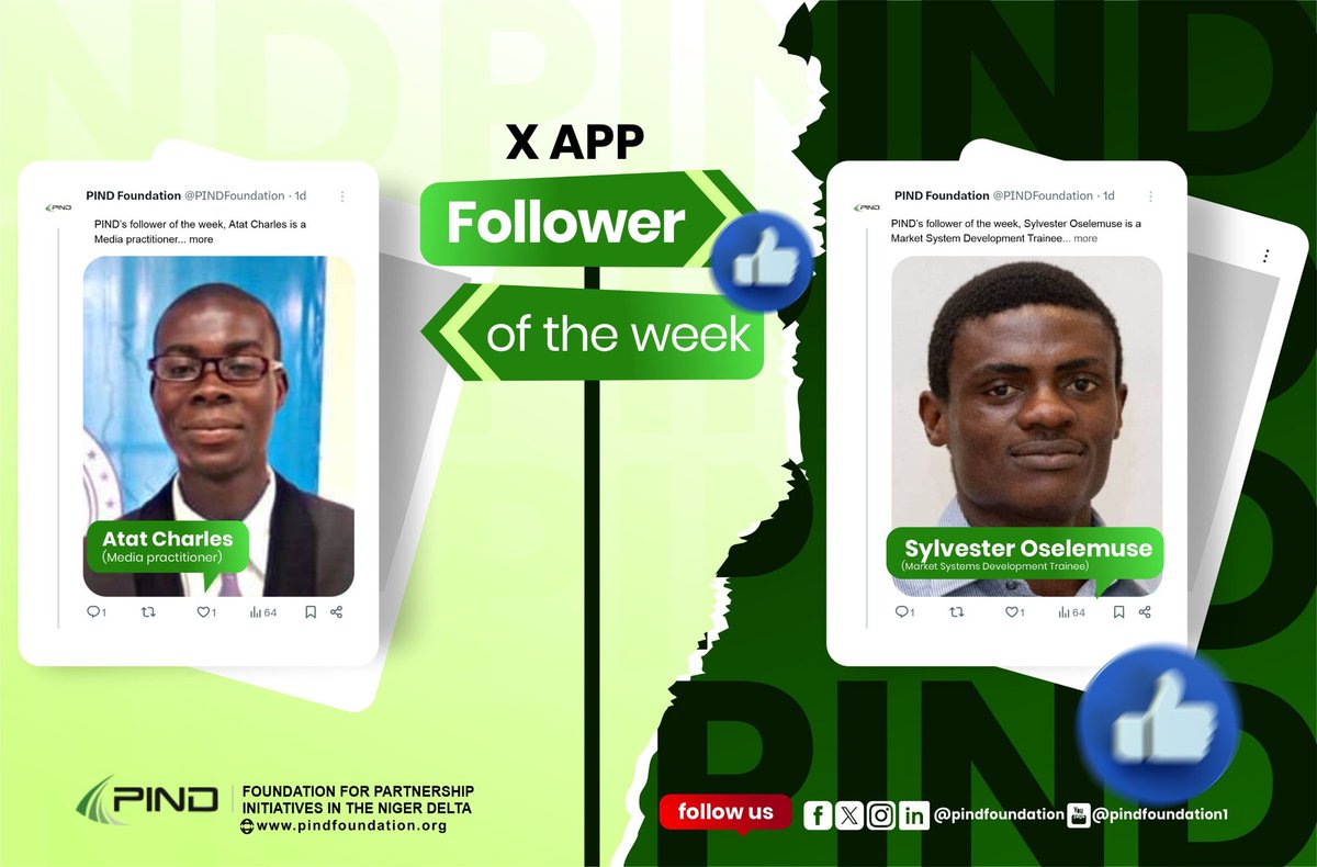 PINDFoundation's tweet photo. Shout out to our amazing social media stars of the week @atatcharles &amp; @Sly_DaRealestG

#SocialMediaStars #PINDCommunity #pindfoundation https://t.co/wh0BFRrroN
