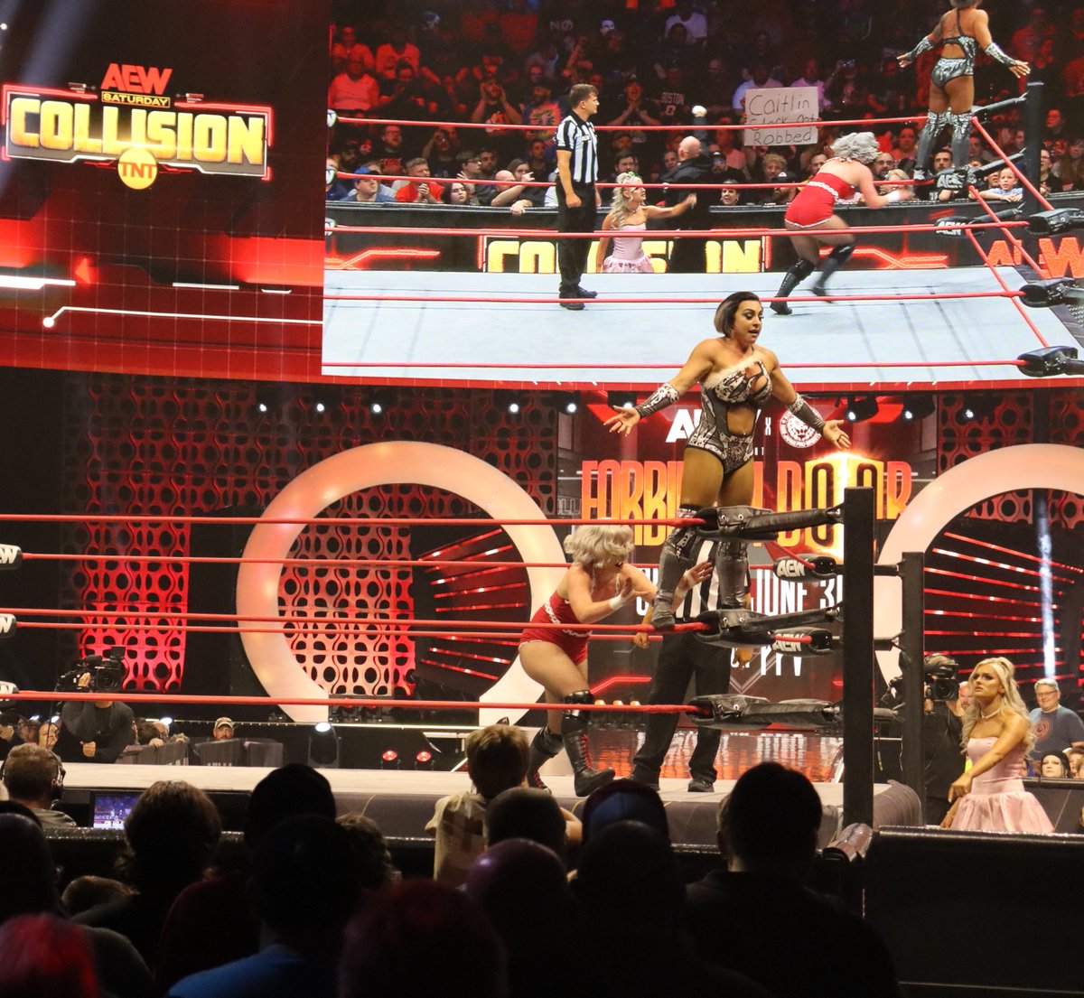 BackAtTheMac's tweet photo. Thank you so much to all the amazing fans who joined us for the electrifying AEW Collision LIVE event last night! π€Ό
#backatthemac #wrestling https://t.co/o7qULO7slM