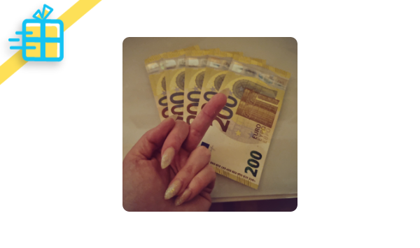 Someone just bought a gift off my wishlist worth &euro;1,000.00 ⚡️⚡️🔷⚡️  Check out my wishlist here: https://t