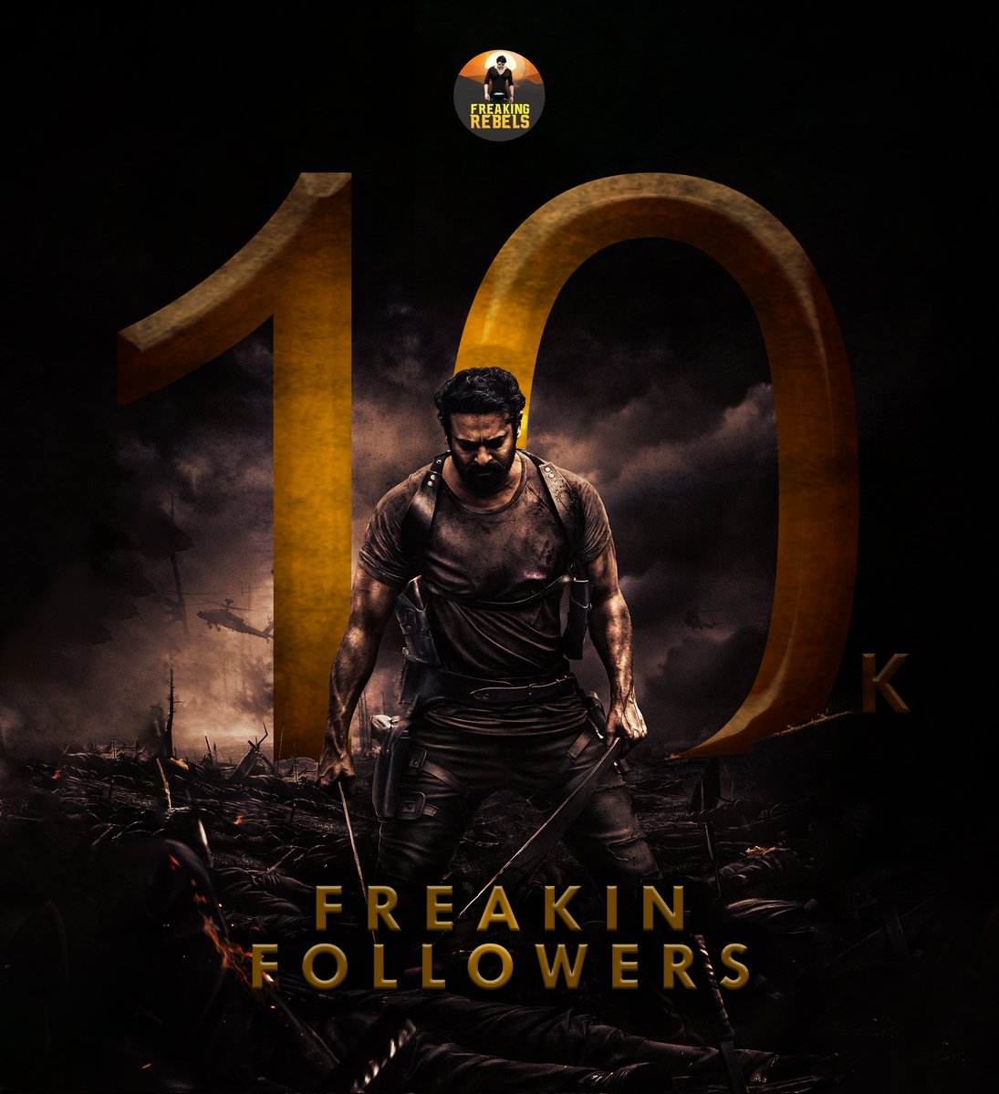 FreakingRebels's tweet photo. 10K 💥❤️

Thank you each and everyone for your Support.
 #Kalki2898AD #Prabhas https://t.co/kXxpINHyhJ