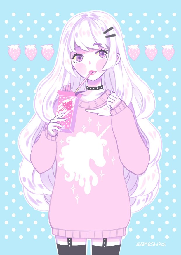Adelia51967701's tweet photo. It was a nice day to be outside you went to the mall with your friends they were talking and laughing until you see a girl there having a smile as eating pokes. She looks at you gives you a smile as well*
#openrl https://t.co/I0YNJgvh2W