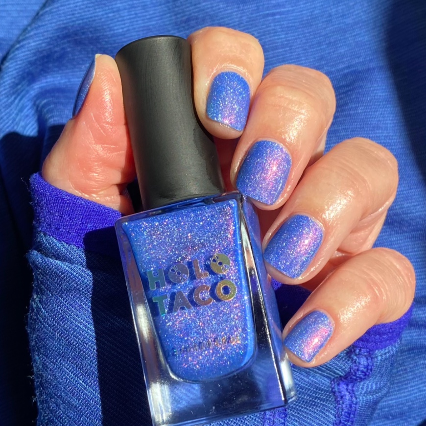 holotaco's tweet photo. According to the data ๐, Blue Rizzler is currently our best selling Rock Candy shade๐๐ฌ Looks like you got rizzed up ๐
๐ธ:
1๏ธโฃ- @N_P_Society
2๏ธโฃ- publicationsandpolish
3๏ธโฃ- your.girl.vee
4๏ธโฃ- aanchysnails
#holotaco #holotacorockcandy #bluerizzler ๐ฟ๐ฎ https://t.co/PsSSJ4AVhv