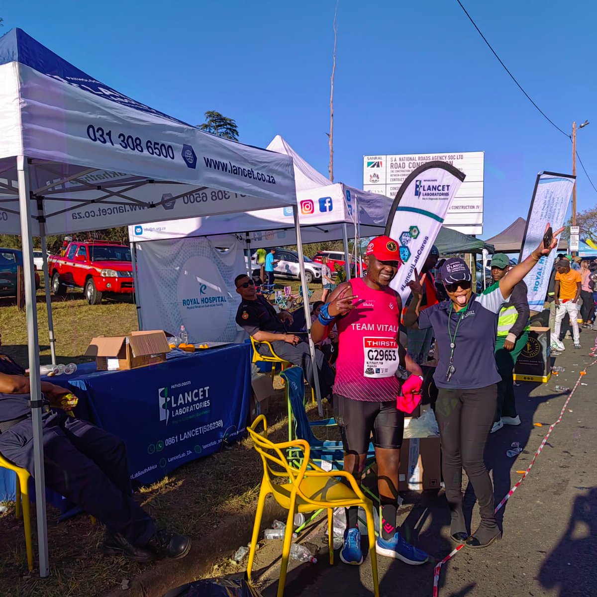 LancetLab_ZA's tweet photo. Congratulations to our very own Lanceteer from the Technical department, Ladysmith, KZN for completing #ComradesMarathon
#NoDoubt
#Nakanjani
#TheUltimateHumanRace
#LancetLabCares
#LancetLabSiyakhathala
#LancetLabGeeOm
#LancetLabReaKgathala
#LancetLabSiyaninakekela https://t.co/NJ5cBcFLhO