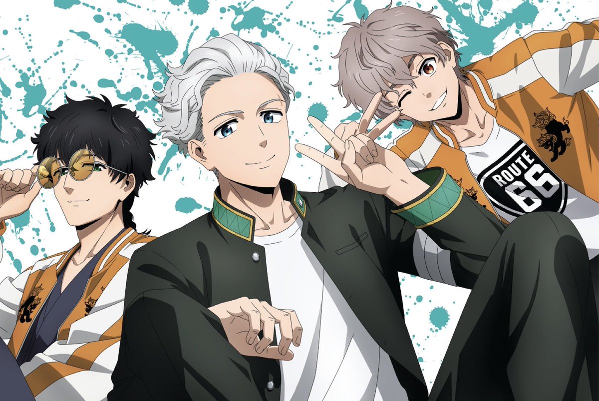 dailyumemiya's tweet photo. New illustration of Togame, Umemiya, and Choji ❤️ https://t.co/fLYMmPwXge
