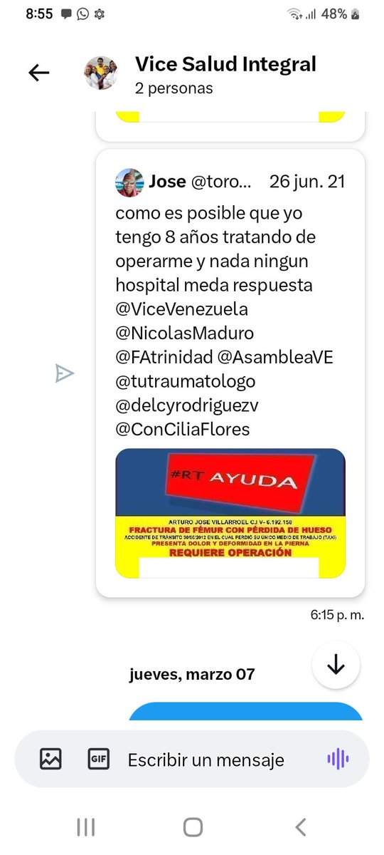 toromayma2's tweet photo. @ConElMazoDando Necesito de una operación del femul https://t.co/6XRzkQGiFo
