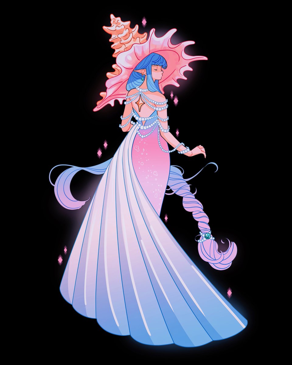 meyoco_'s tweet image. sea witch 🐚