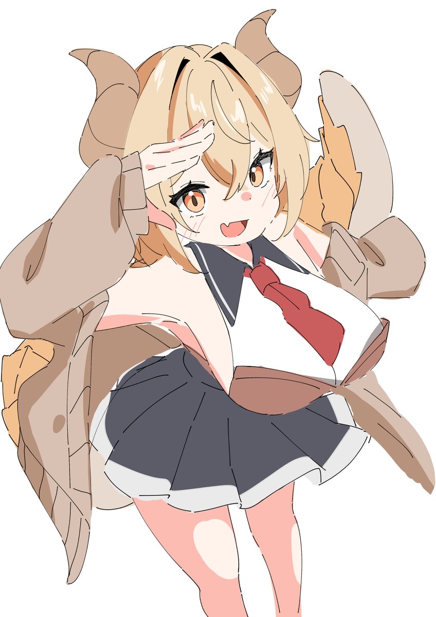 「今日も配信来てくれてありがとうございました～～おかげでSkeb1件納められそうB」|アカメ@Skeb受付中のイラスト