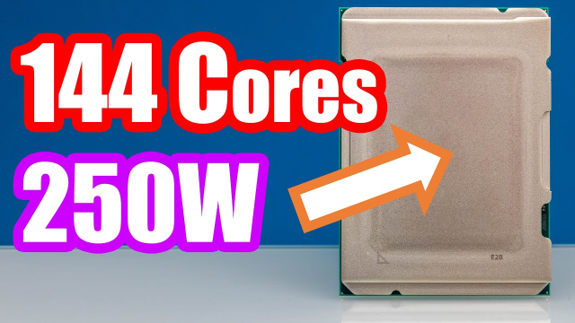 dadic_dejan's tweet photo. Intel's newest parts offer up to 144 cores per socket with only a 250W TDP. The new Intel Xeon 6 parts, codenamed "Sierra Forest" are a huge step forward. #IAmIntel https://t.co/VUE1dfBnMr https://t.co/5YsLcclUSV