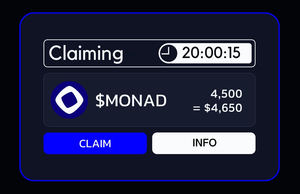 0xPhilanthrop's tweet photo. $MONAD just raised $225M from Coinbase and confirmed airdrop🪂

$MONAD will be the largest airdrop in crypto history!

Time: 10 minutes
Cost: 4$
Potential Profit: $4,000+ per one wallet

Dive into step-by-step strategy👇🧵 https://t.co/2qrTRNfCiB