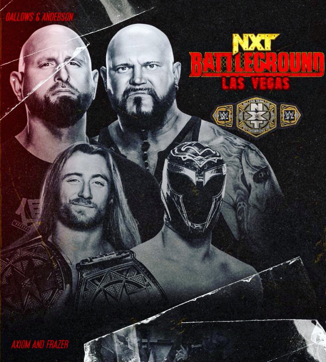 The_BigLG's tweet photo. Recipe:
#MagicKiller 1,2,3… @WWENXT #tagteamtitles for #FamousHoot and me! @MachineGunKA #nxtbattleground https://t.co/rCgQqoM7n2