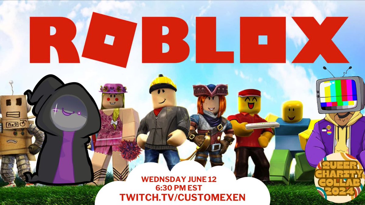 DaVaporousOne's tweet image. This Wednesday, June 12th, I’ll be joining @customexen in Roblox as we celebrate #Pride and raise money for @TransLifeline ! Feel free to tune in over at Custom’s Twitch channel all this month, as they’re streaming all throughout this month to support this cause. Hope to see you!