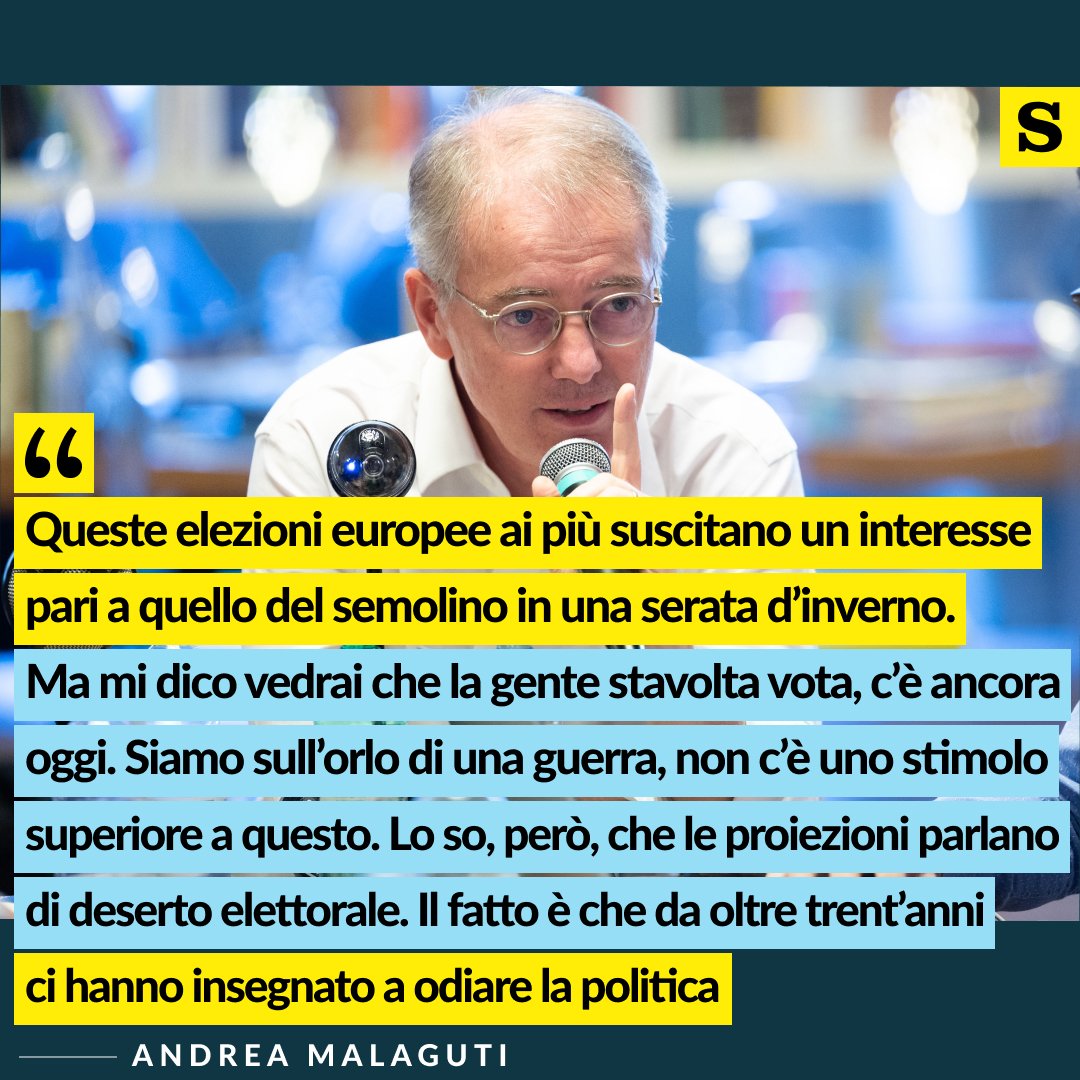 «La democrazia non è un destino, è una scelta». Scusa? Sono in fila al seggio. Una fila corta, cortissima, a dire il vero. Una bella coppia di settantenni e la ragazza, suppongo universitaria, che mi strappa dai pensieri cupi su Jünger. Si rivolge a me come se volesse