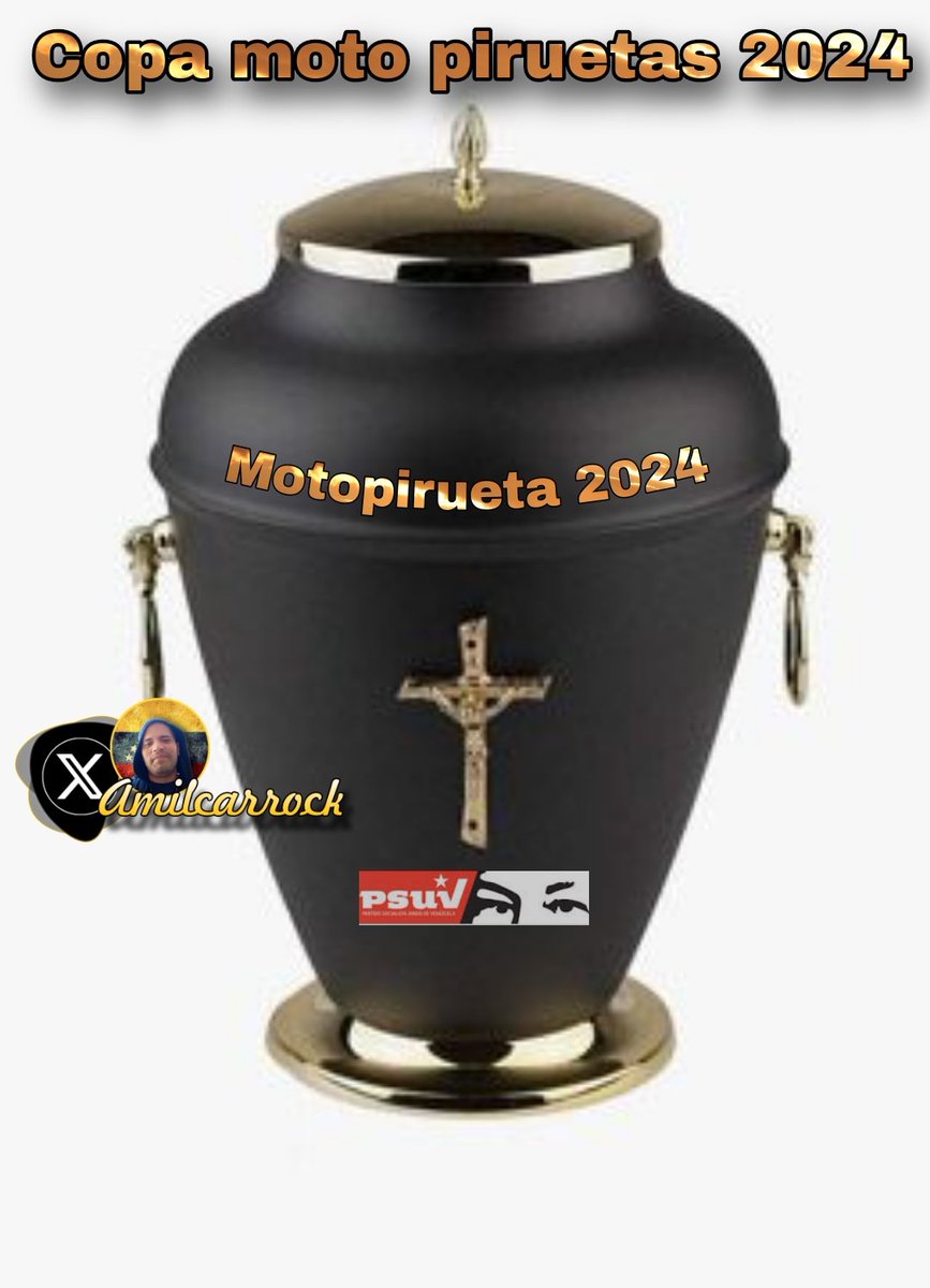 amilcarrock's tweet photo. Ya tenemos la Copa moto piruetas 2024.

¿Quien será el primero en levantar tan preciado trofeo? 🏆

Funeraria ⚱️ Valle de los Temerarios como patrocinador oficial de la moto piruetas. https://t.co/sAsKTqzMH6