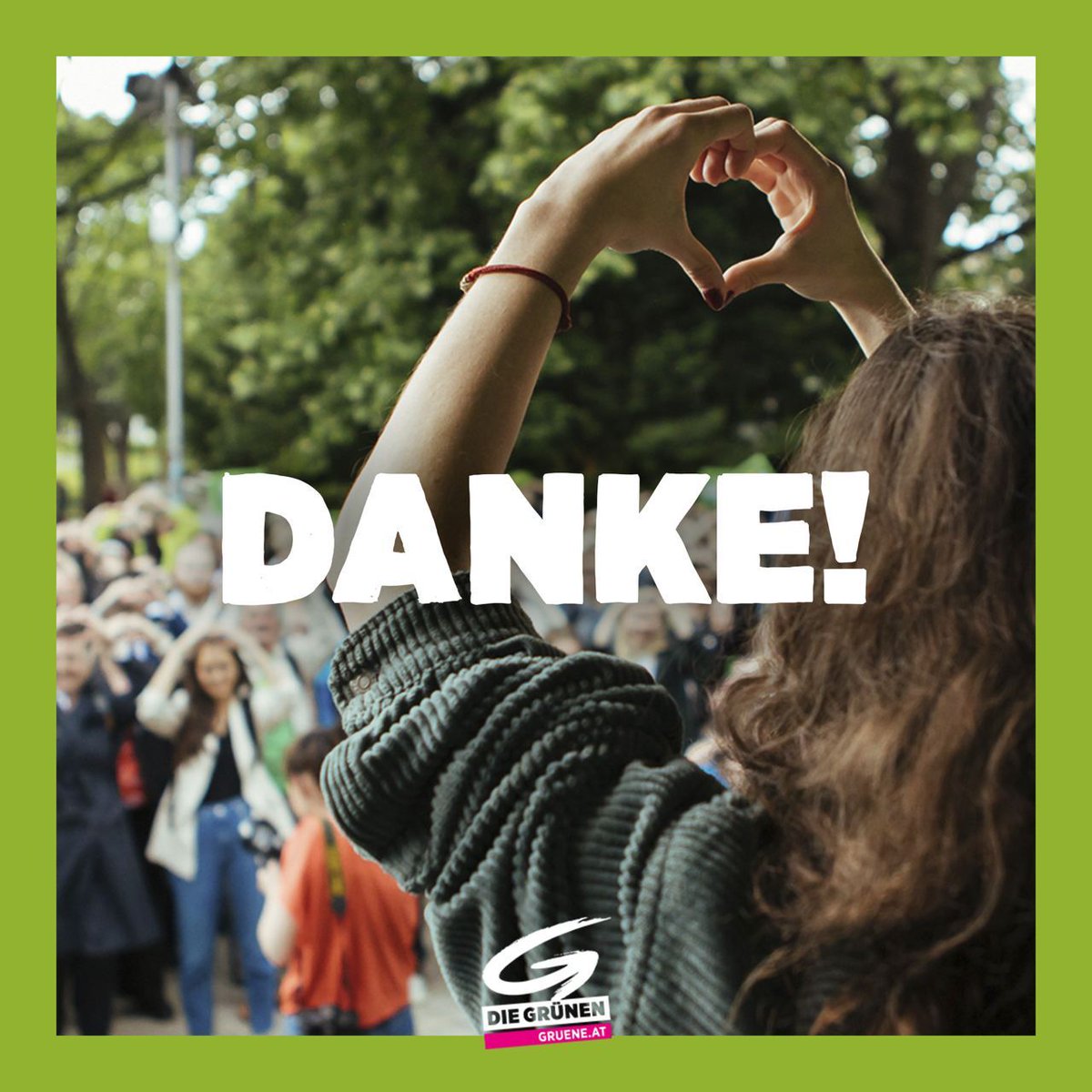 diegruenen's tweet photo. Danke an alle, die in den letzten Wochen gemeinsam mit uns gelaufen sind &amp; danke für jede einzelne Stimme! 🫶 https://t.co/SinXDRV8op