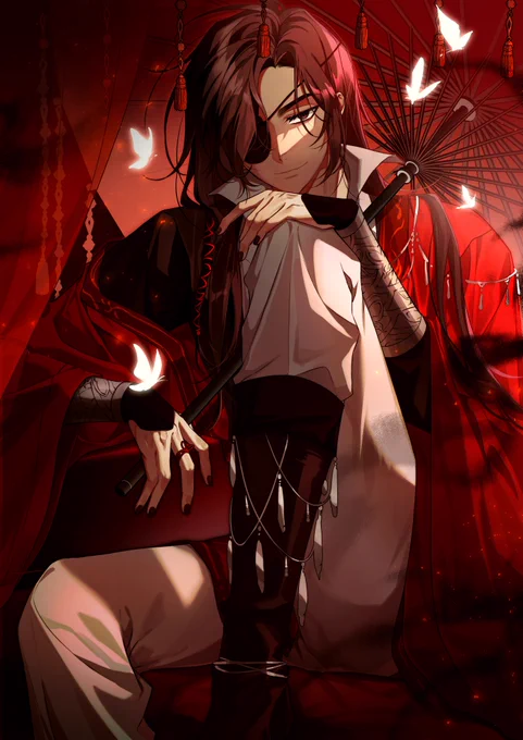 #花城0610生日快乐 #天官赐福 #TGCF #천관사복화성주 생일축하겸 화성생카 협력했던 그림 올립니당 