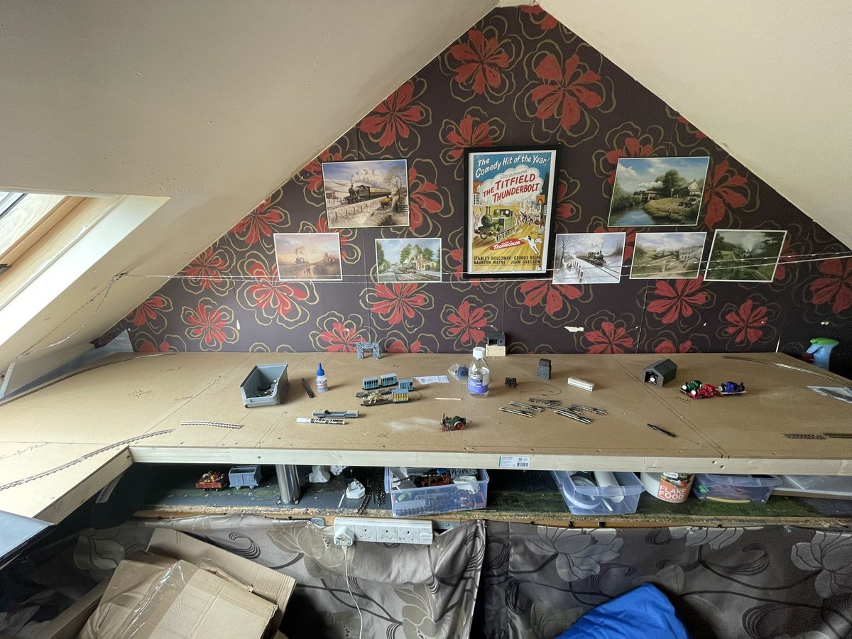 Been putting it off for a while but it’s time to start my 009 Mid Sodor/ Skarloey inspired layout.