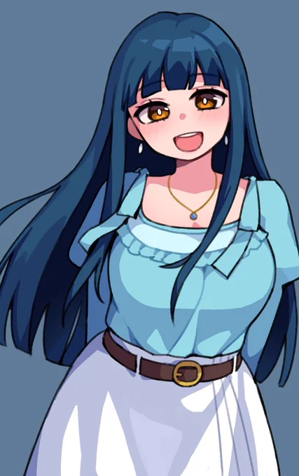 気に入った私服SHS麗花。結局ピックアップ過ぎてから完成 