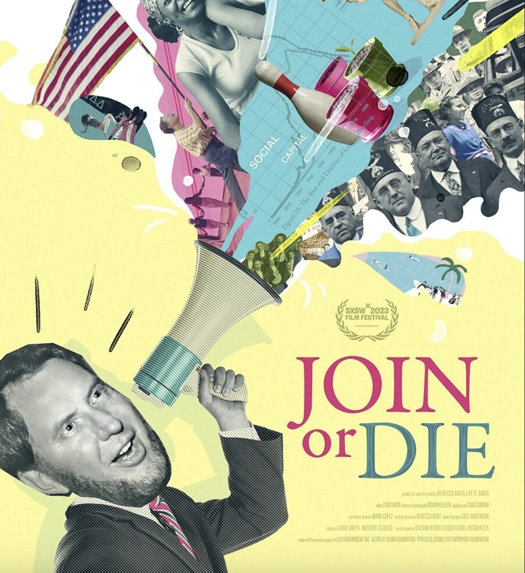 MarqueeArtsA2's tweet image. What makes democracy work? Why is American democracy in crisis? And, most importantly… What can we do about it?

Dive into the thought-provoking documentary #JoinOrDie at the Cinetopia Film Festival! 

#Cinetopia2024 #CivicEngagement #Documentary