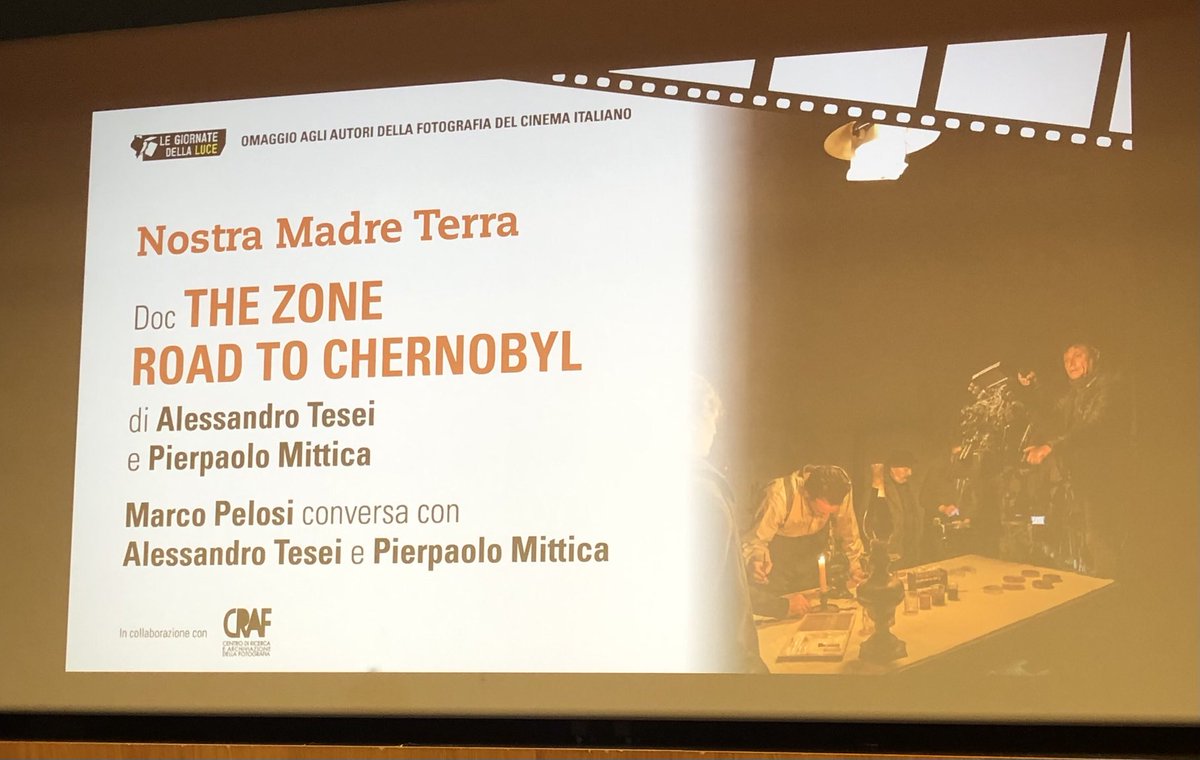 JackGiuffrida's tweet photo. Documentari di Alessandro Tesei e Pierpaolo Mittica “The Zone Road to Chernobyl” adesso al Cinema Miotto di Spilimbergo. https://t.co/OOihPEdTo5