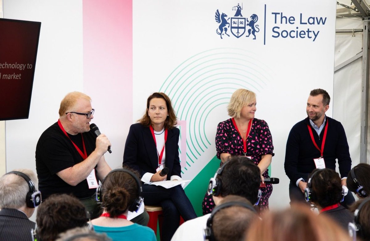 HallBrownLaw's tweet photo. @HallBrownLaw's James Brown spoke at #LegalGeek 2024 last week. James contributed to a session on "Using personality, expertise and tech to compete in a competitive legal market" with other members of @TheLawSociety’s #Leadership and #Management Committee.  👏👏👏

#Familylaw https://t.co/cygi9qdKsJ