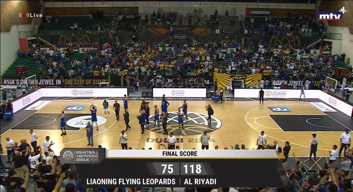 RioMoussallem's tweet photo. So Riyadi aka Lebanese champion & Sagesse (runner-ups) had to play 10 games in WASL & both made it to the final but Sagesse were denied from BCLA for being also Lebanese, but China champs Liaoning qualify directly from the league only to lose by 43 pts?
Nah, the Lebanese league deserve more respect @BCL_Asia