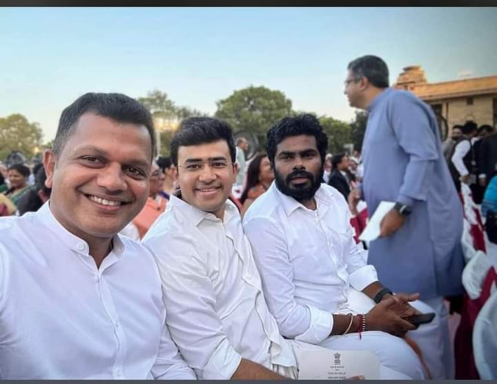 AKSHAYMOGER2's tweet photo. ಯೂತ್ ಐಕಾನ್ 😍
The BJP's youth icon’s at #Modi 3.0 🔥
@annamalai_k @Tejasvi_Surya @CaptBrijesh https://t.co/IvAlnN2sxD