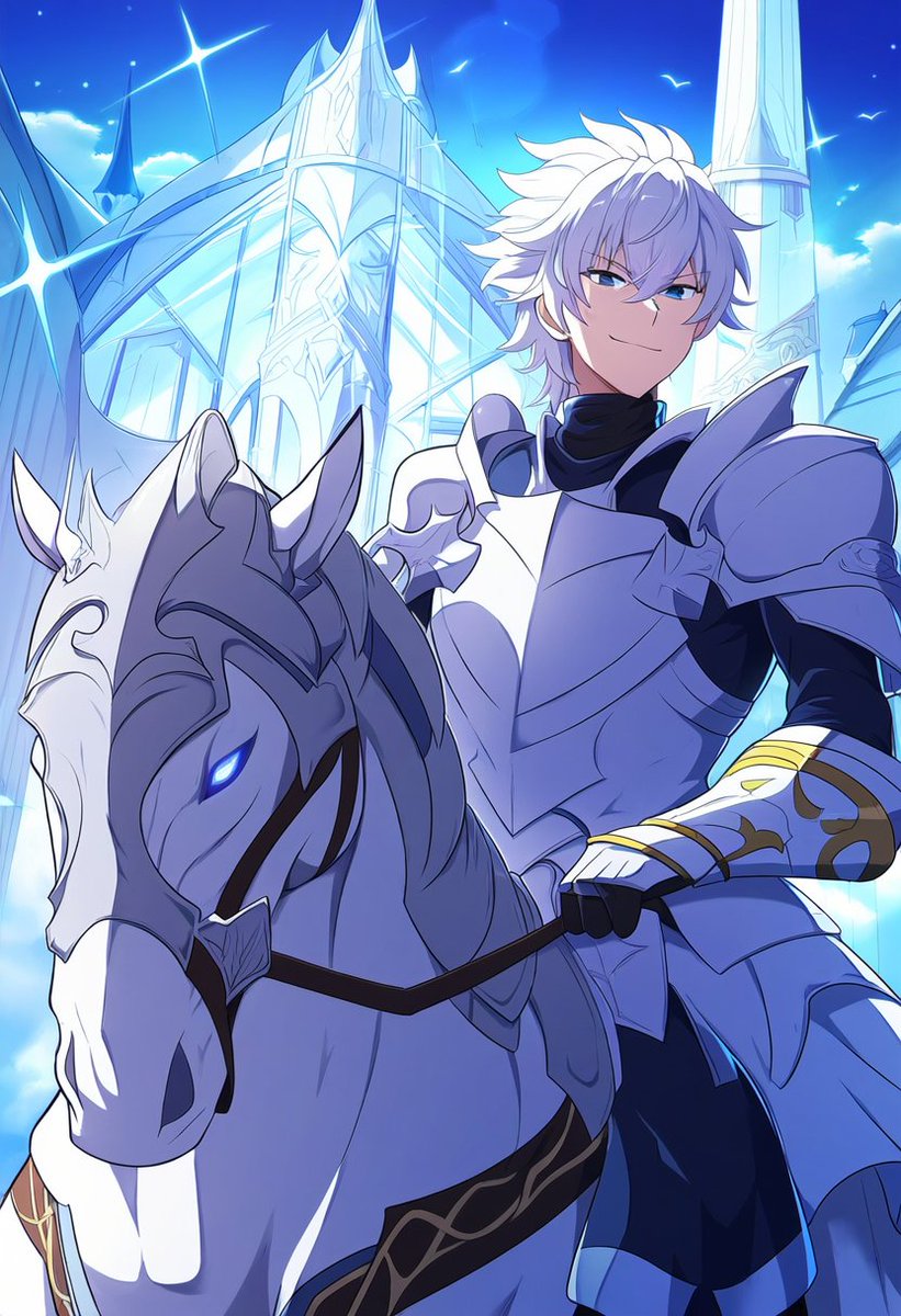 ValiLuciferDxD_'s tweet photo. "Mirror, Mirror on the wall I think I found the fairest maiden in all of the land"
Vali would force teleport the reader directly in front of him. He was on top of a Pure white horse with blue eyes just like the White Dragon Emperor.
#SmugSunday https://t.co/GrEpy1qH1O