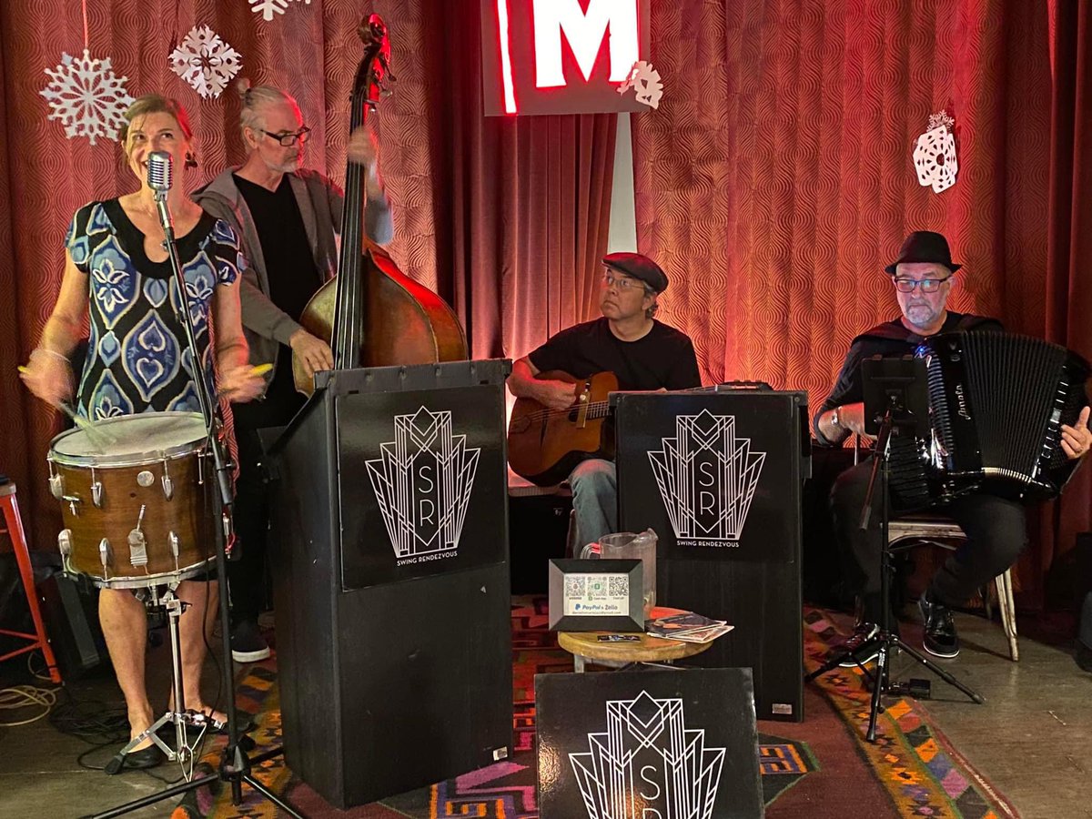 Sunday brunch at @mktbar <a href="/PhoeniciaFoods/">Phoenicia Foods</a> with <a href="/SwingRendezvous/">Swing Rendezvous</a> today! All day brunch with music 12-3pm ft Villie Schumanov, <a href="/morrishmoon/">Morris Moon</a> @theltonbass &amp; <a href="/danireich/">danielle reich 🎶</a>. Hope to see you!