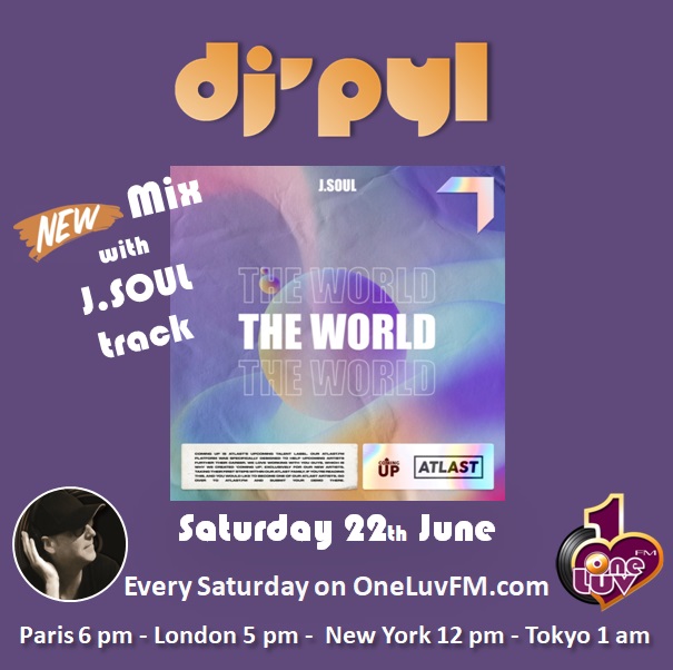 dj_pyl's tweet photo. ๐Saturday 22 June, I will have the pleasure of playing J.Soul latest track "The World" exclusively on @OneLuvFM at 6 pm Another magnificent program to attack the summer.โ๏ธ๐
#music #remix #radioshow #djmix #djset #oneluvfm #dj #NuDisco #oldschool #radioweb #webradio #disco #soul https://t.co/0F88pkCJFg