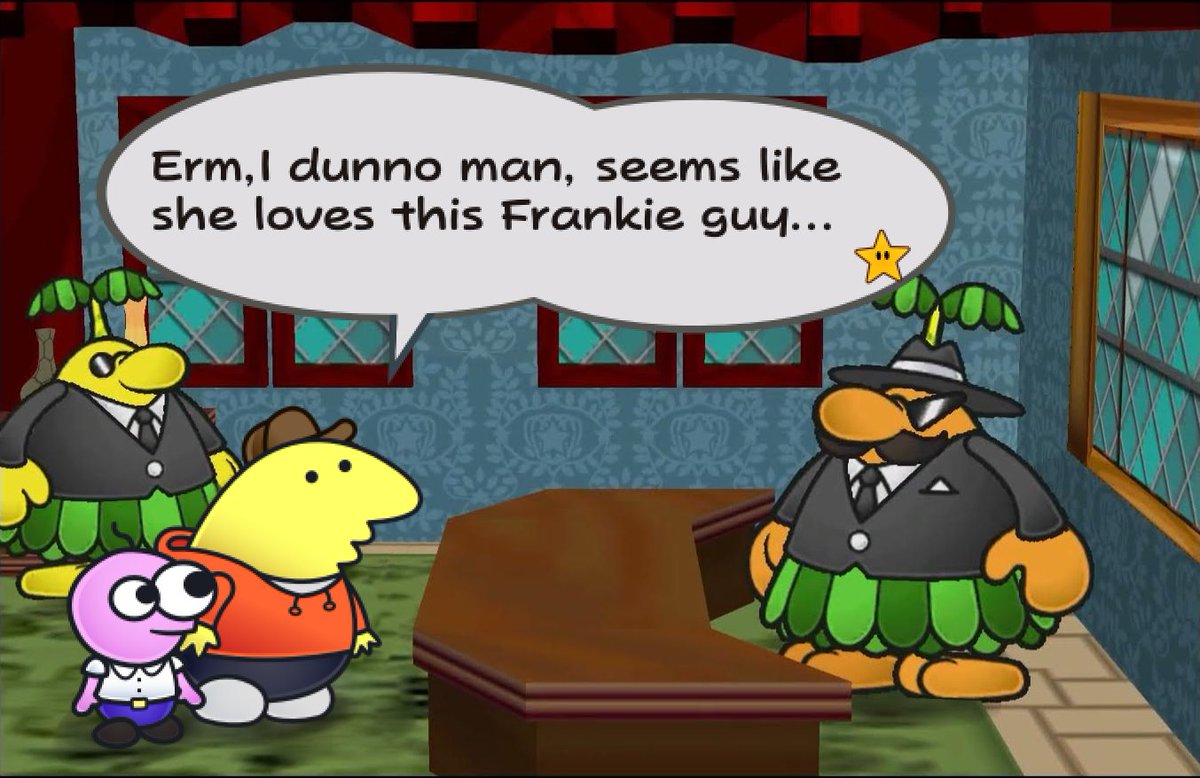 supaStefano's tweet photo. Smiling Friends x Paper Mario🙂 https://t.co/lUMEMDgDdZ