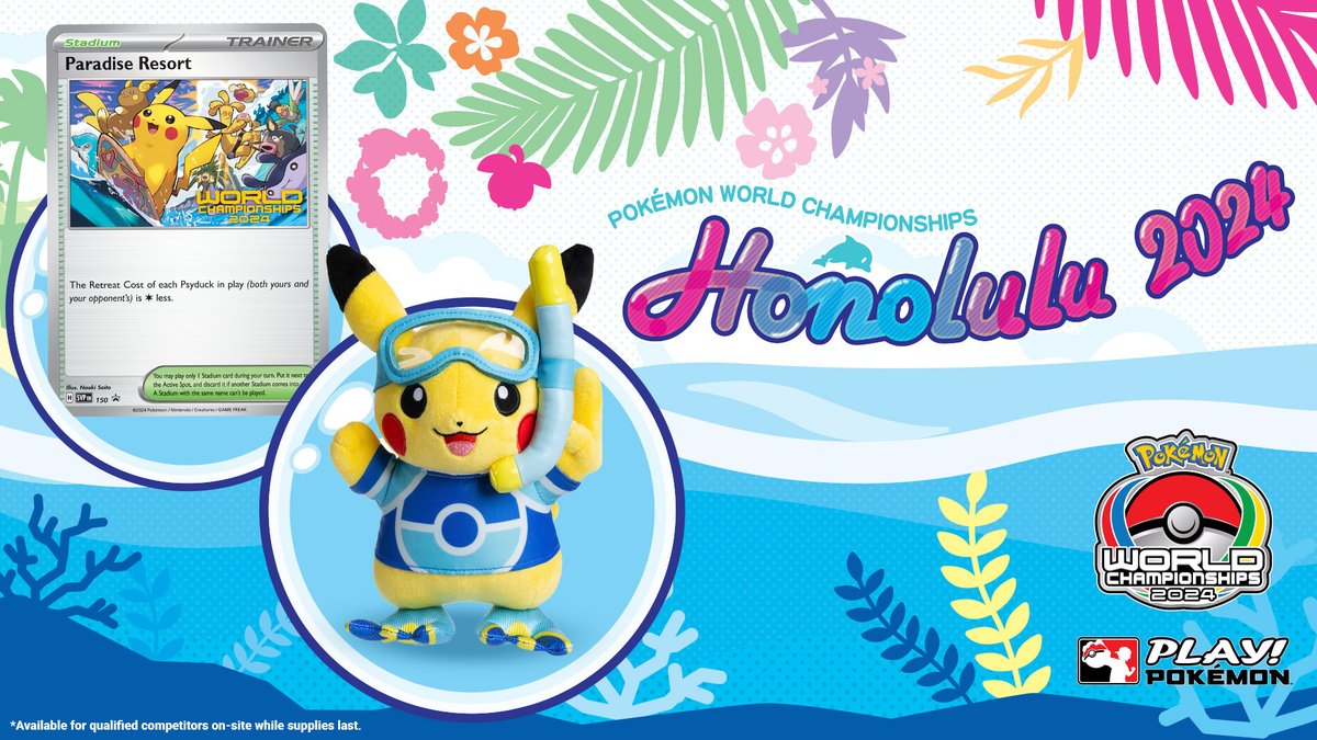 VGC_FR's tweet photo. Présentation de la carte promotionnelle et de la peluche exclusive des Championnats du Monde 2024
https://t.co/0xdiPbzecl
#PokemonEcarlateViolet #Pokemon #PlayPokemon #vgc #vgctours #chammionshipseries2024 #wcs #wcs2024 #exclusivemerch #exclusivecard #promocard #pikachu https://t.co/ZptP458Wlj